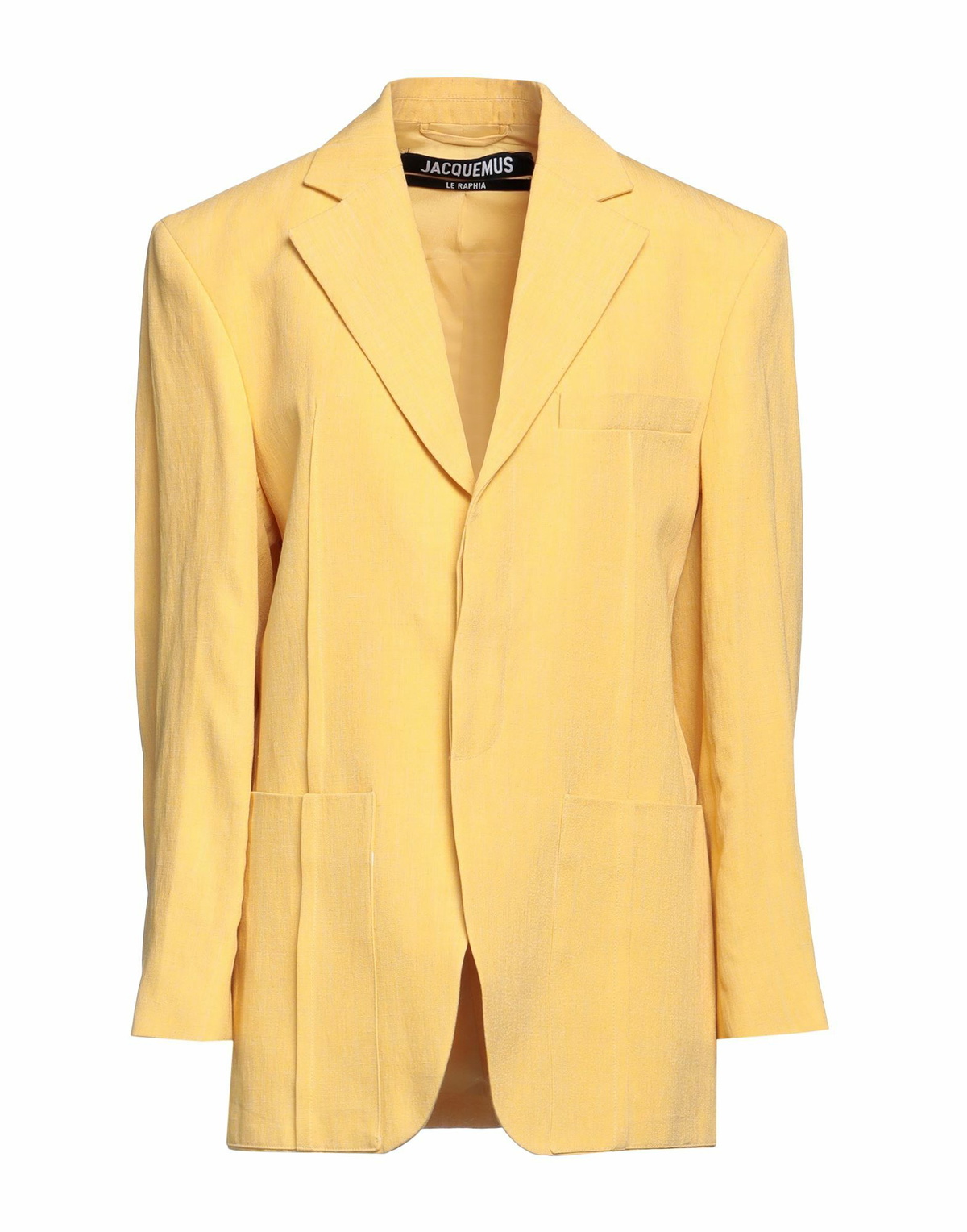Jacquemus Womens Blazer in Yellow