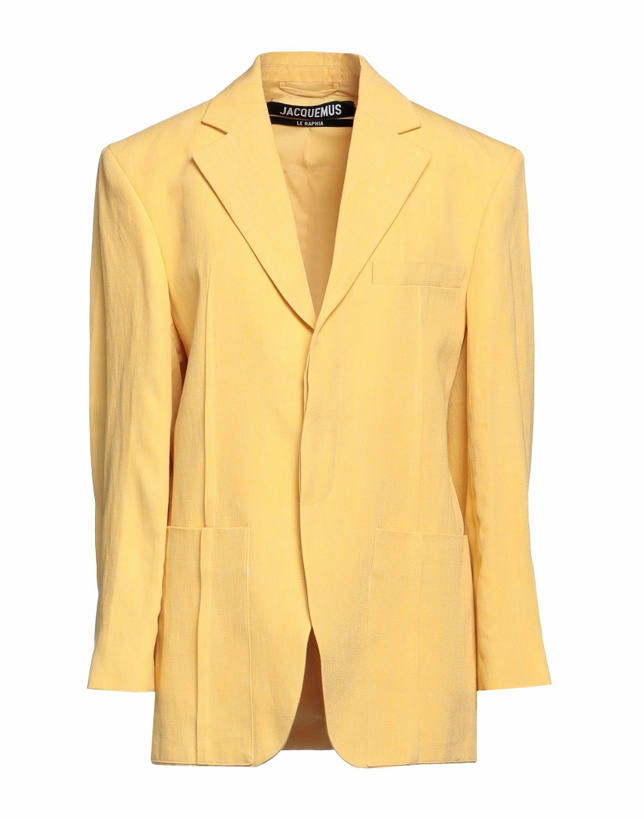 Photo: Jacquemus Womens Blazer in Yellow