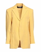 Jacquemus Womens Blazer in Yellow