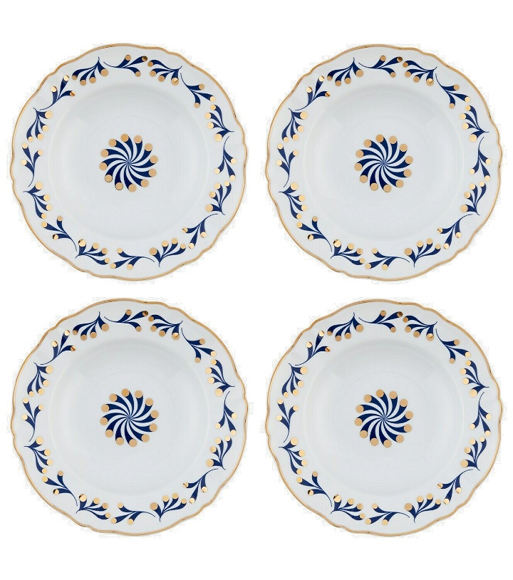 Photo: Bitossi - Marino set of 4 soup plates
