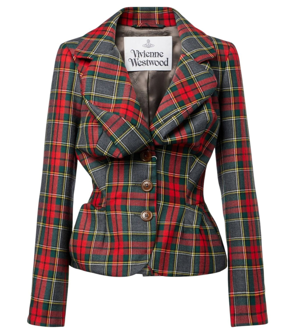 Vivienne Westwood Blue & Off-White Worth More Jacket