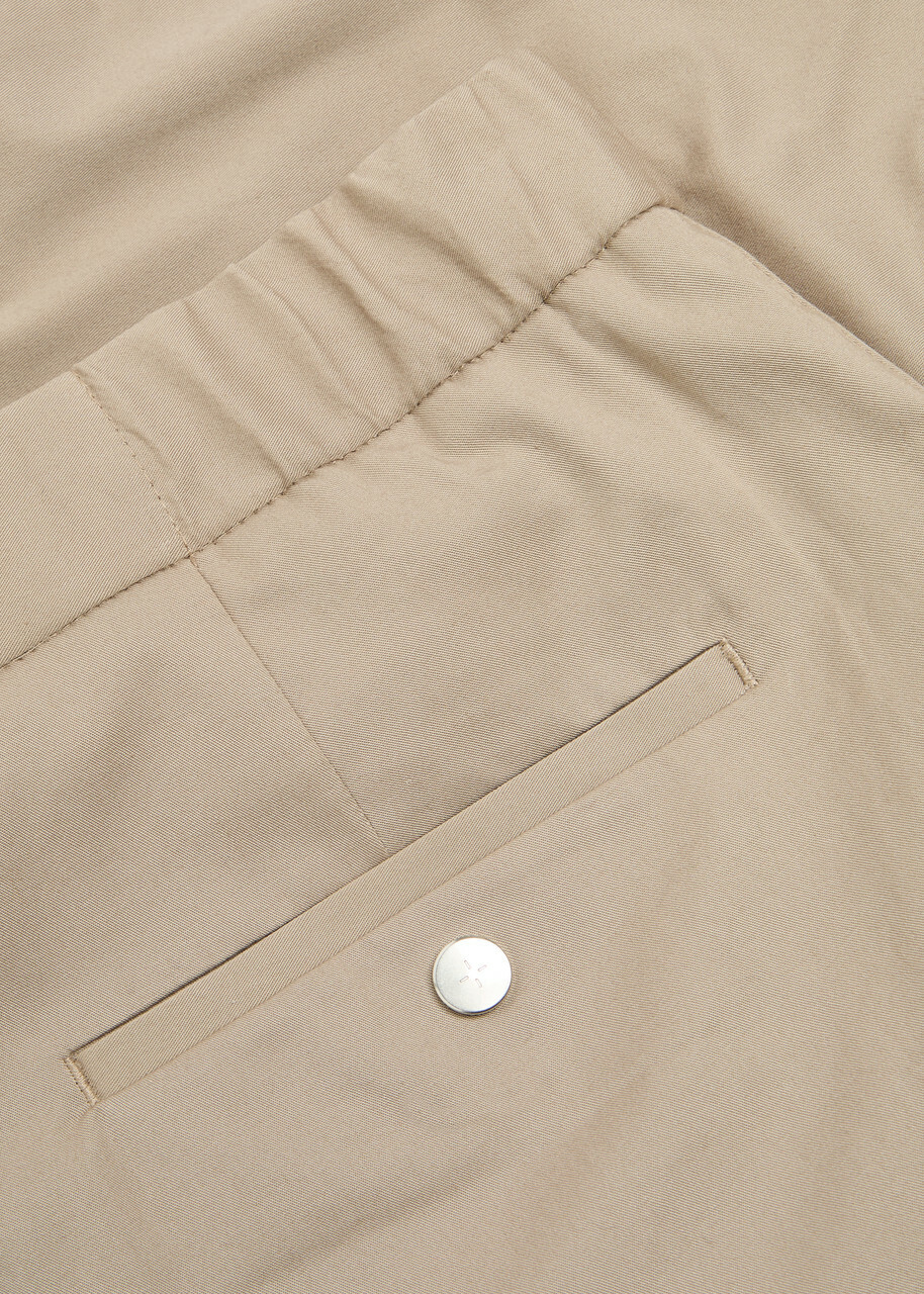 Lestrange 24 Hour Slim-leg Cotton-blend Trousers Beige