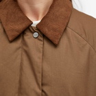 Holzweiler Women's Debbie Oiled Jacket in Dark Brown