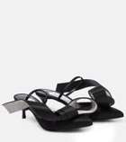 Area - x Sergio Rossi Marquise crystal-embellished sandals