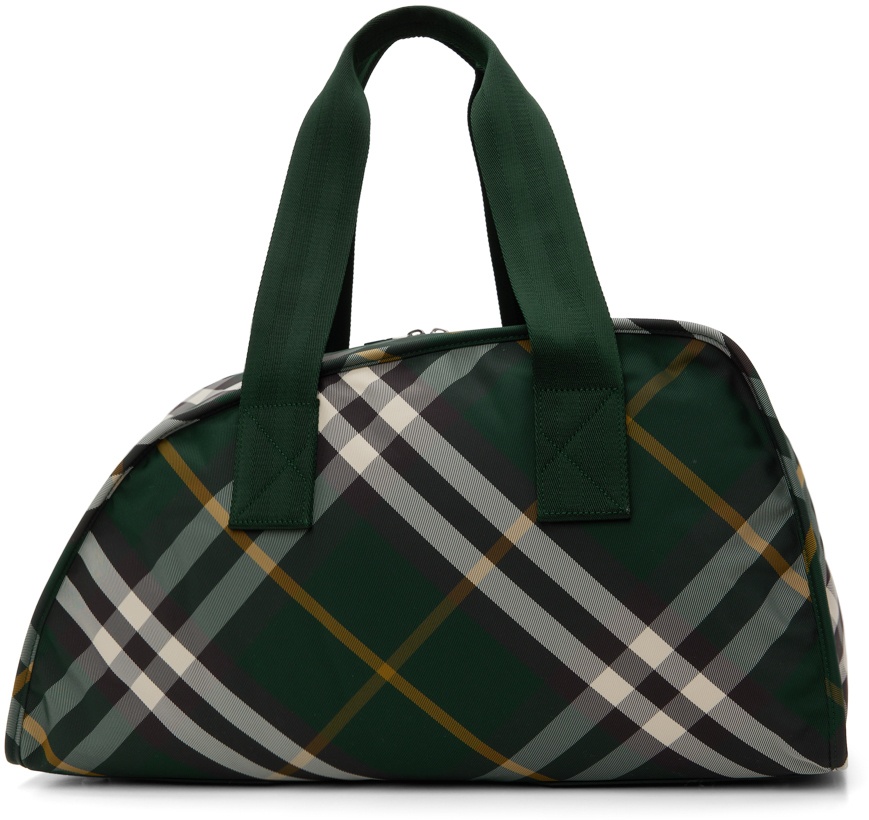 Photo: Burberry Green Medium Shield Duffle Bag