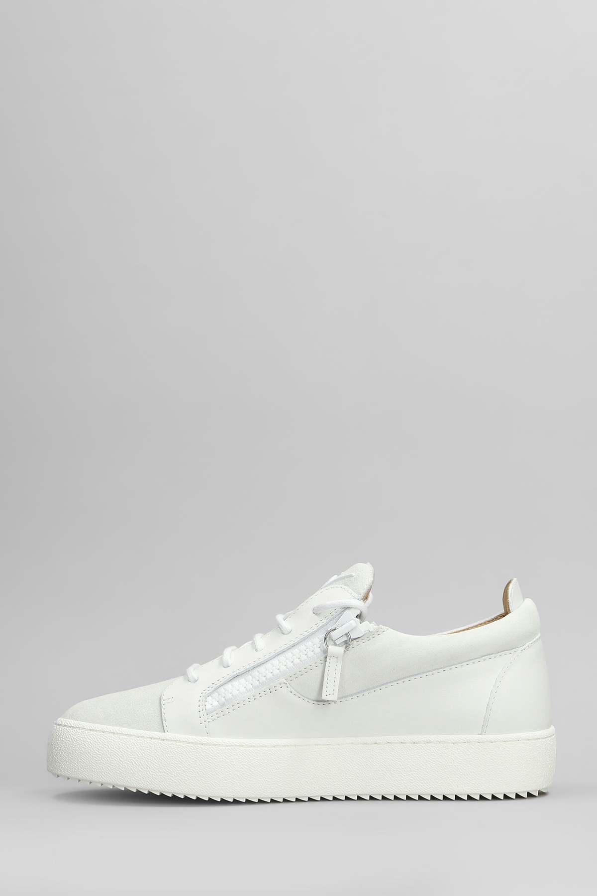 Giuseppe Zanotti Gz94 Sneakers In Grey Suede