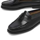 Bass Weejuns Women's Easy Weejun Penny Slide in Black Leather