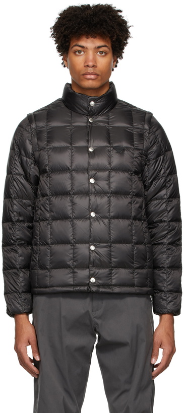 Photo: TAION Black Down Heated EXTRA Jacket