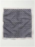 Anderson & Sheppard - Printed Cotton-Voile Pocket Square