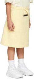 Essentials Kids Yellow Fleece Skirt