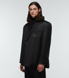 Balenciaga - Silk-trimmed wool blazer