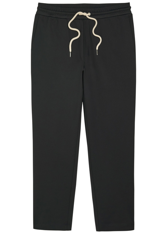 Photo: Moncler Logo-appliquéd Jersey Sweatpants Dark Blue