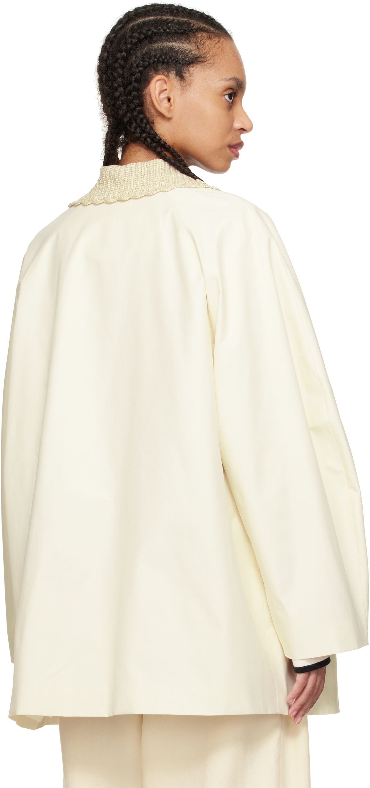 Cordera Off-White Crochet Jacket