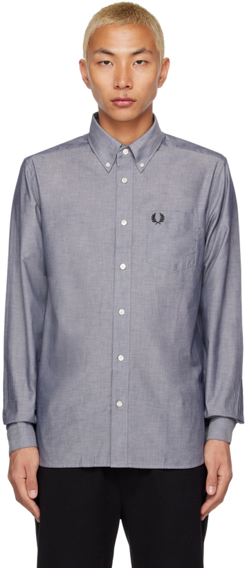 Photo: Fred Perry Gray M4695 Shirt