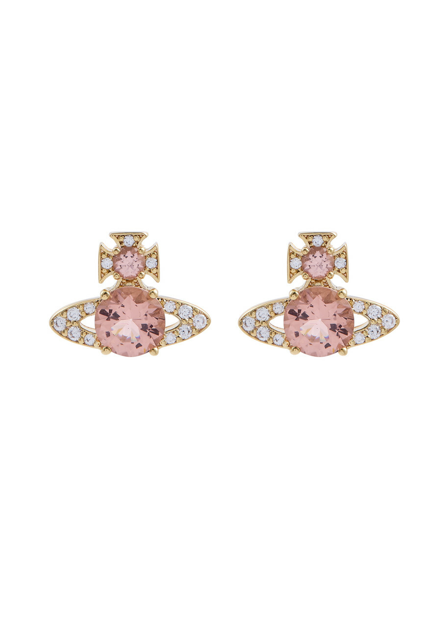 Vivienne Westwood ISMENEクリスタルピアス Vivienne Westwood Ismene Crystal-embellished orb Stud Earrings