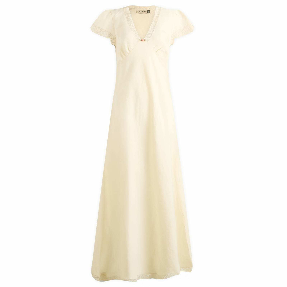 Rixo Clarice lace-trimmed midi dress Rixo