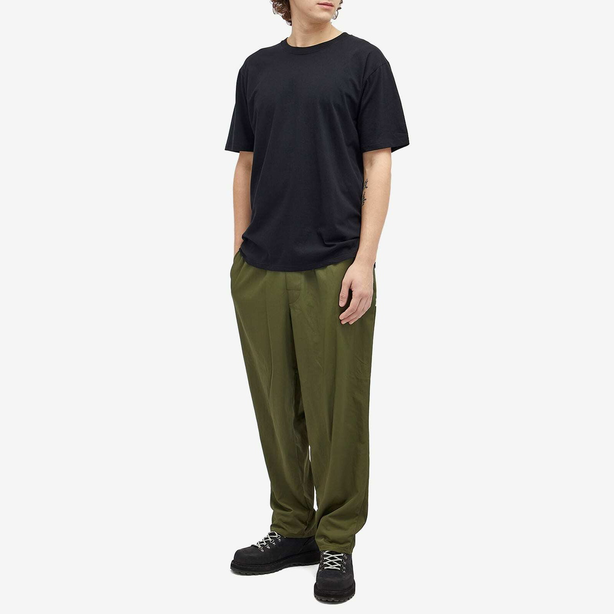 WTAPS Men's 04 Drawstring Easy Pants in Olive Drab WTAPS