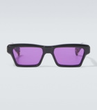 Jacques Marie Mage x Haider Ackermann Melchior rectangular sunglasses