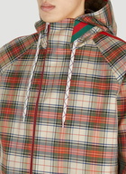 Gucci - Reversible Checked Jacket in Red