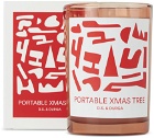 D.S. & DURGA Limited Edition Portable Xmas Tree Candle, 7 oz