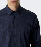 Etro Paisley cotton-blend poplin shirt