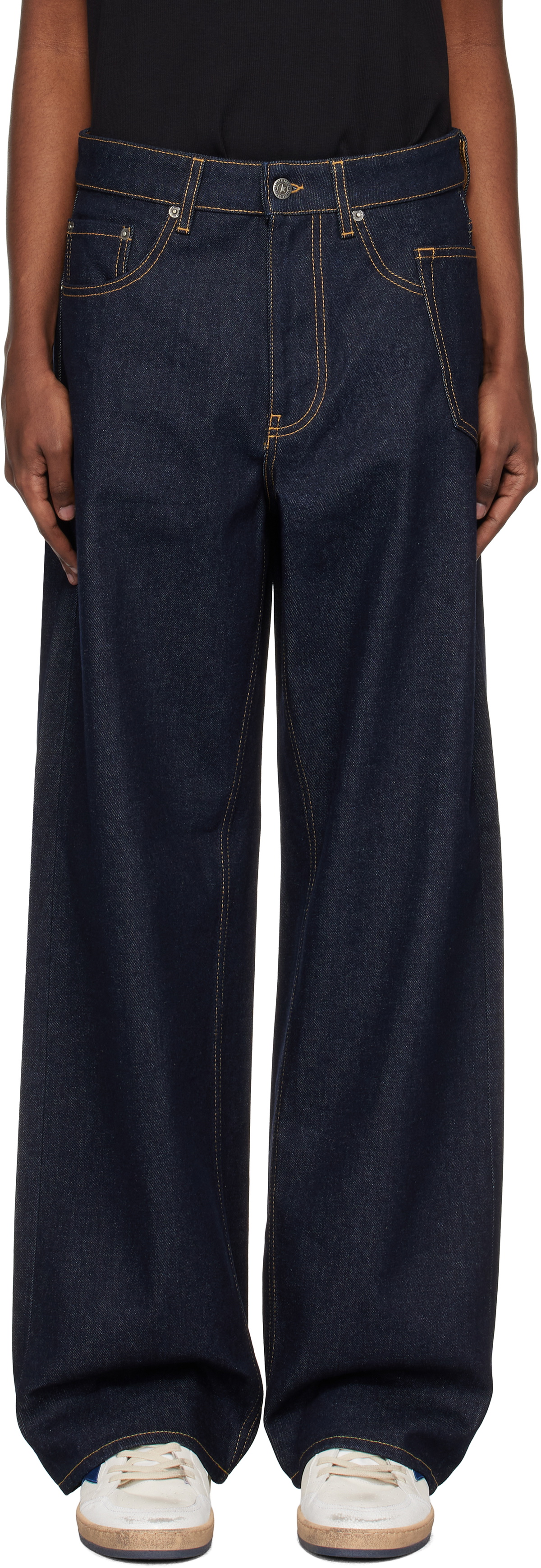 Golden Goose Blue One-Wash Jeans