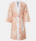Etro Paisley cotton bathrobe
