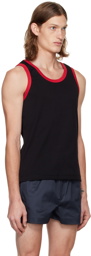 Ernest W. Baker SSENSE Exclusive Black Tank Top