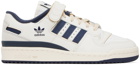 adidas Originals Off-White & Navy Forum 84 Sneakers