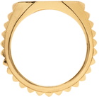 Emanuele Bicocchi Gold Open Signet Ring