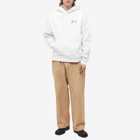 Jacquemus Men's Bow Logo Hoody in White