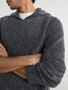 Gabriela Hearst - Datum Cashmere and Silk-Blend Hoodie - Gray