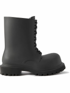 Balenciaga - EVA Lace-Up Boots - Black