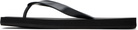 HELIOT EMIL Black 'HE' Flip-Flops