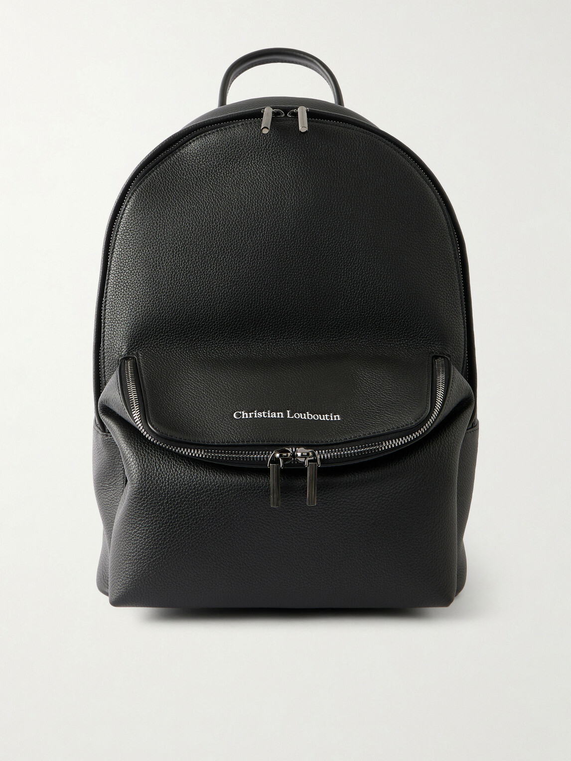 Christian Louboutin - Stoic Logo-Embossed Leather Backpack