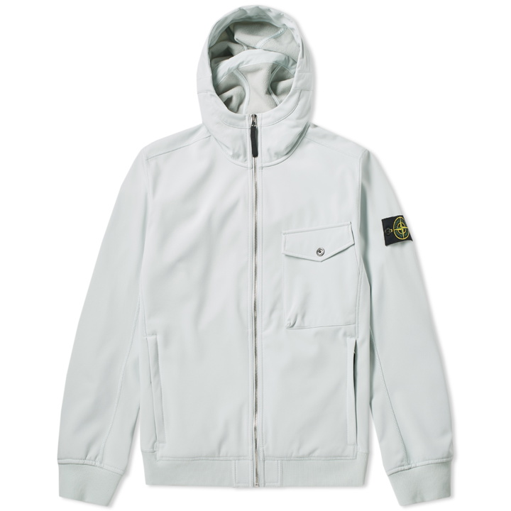 Photo: Stone Island Soft Shell-R Hooded Jacket