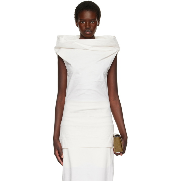 Photo: ISSEY MIYAKE Off-White Allow Top