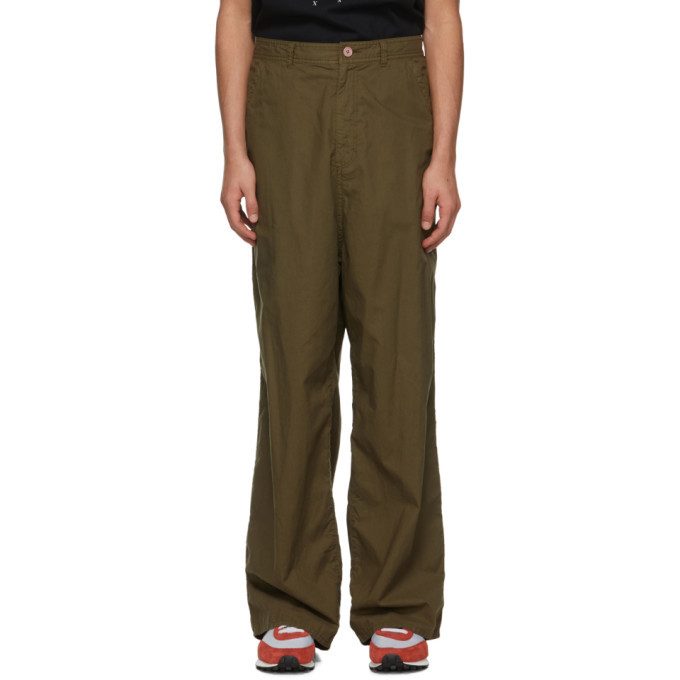 Photo: Undercover Khaki Cotton Trousers