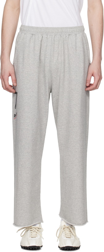 Photo: Prototypes Gray '07' Cropped Sweatpants