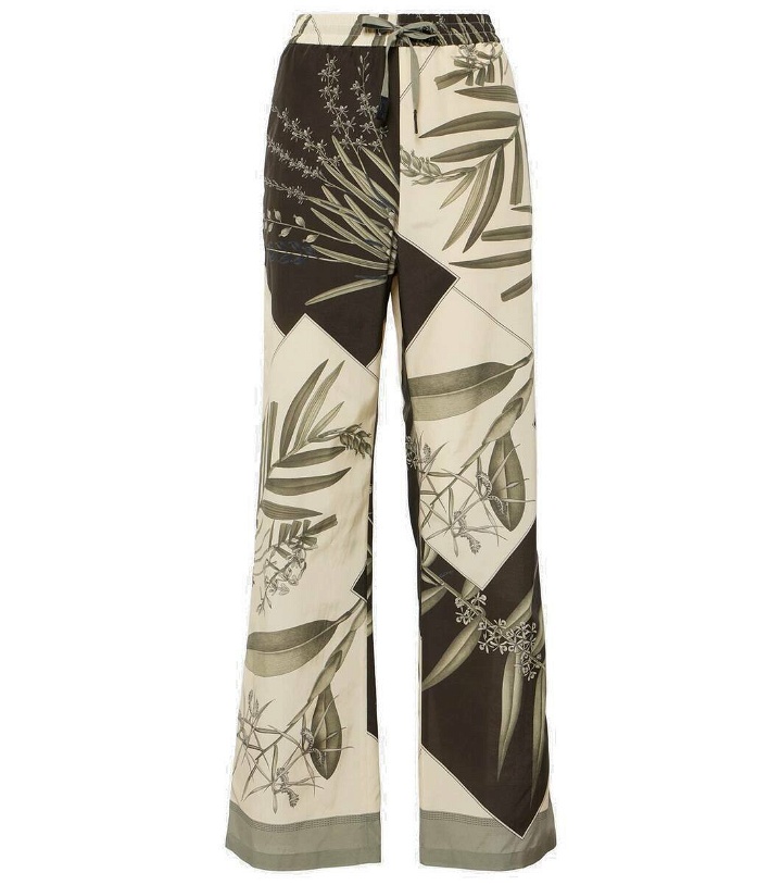 Photo: Loewe Paula's Ibiza cotton and silk wide-leg pants