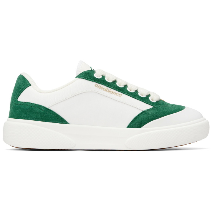 Photo: Casablanca White & Green Del Mar Sneakers