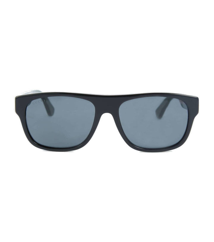 Photo: Gucci - Rectangle-frame sunglasses