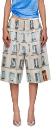 ABRA Multicolor 'Building' Boxer Shorts