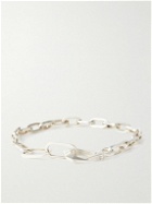 Bottega Veneta - Sterling Silver Chain Bracelet - Silver