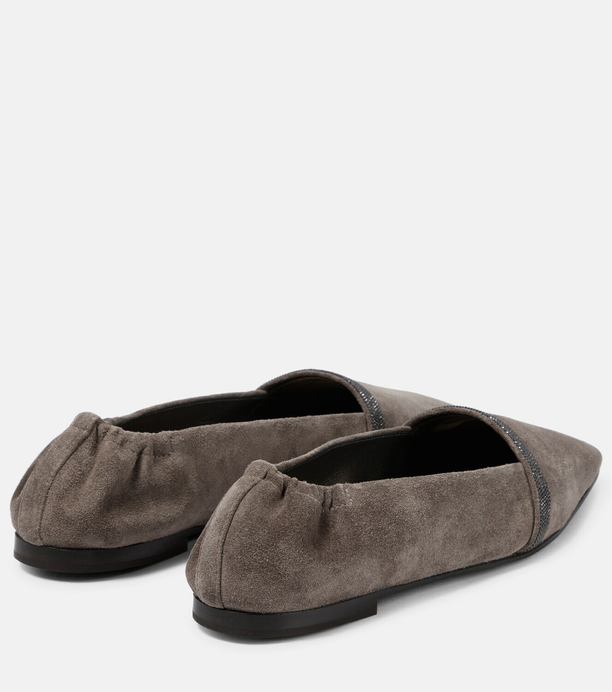 Brunello Cucinelli Women Flat Square Pointed Ballet
