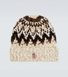 Moncler Grenoble Jacquard wool-blend beanie