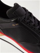 Dunhill - Duke Mesh and Leather Sneakers - Black