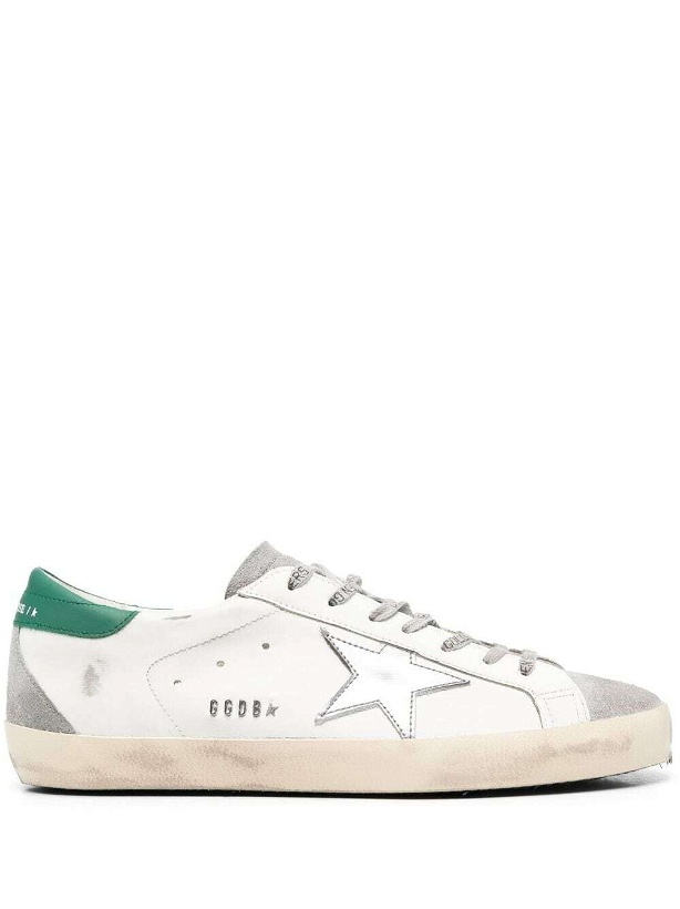 Photo: GOLDEN GOOSE - Super-star Leather Sneakers