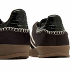 Adidas x Wales Bonner Gazelle Pony Sneaker in Aurora Coffee/Wonder White/Core Black