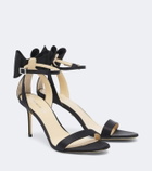 Mach & Mach Le Cadeau bow-detail satin sandals